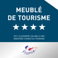 Meublé de tourisme 4 étoises